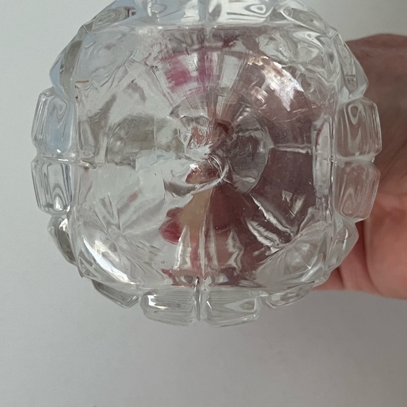 Cruet w/o stopper Zippered Feathered Medallion Snow Star - Picture 5 of 7